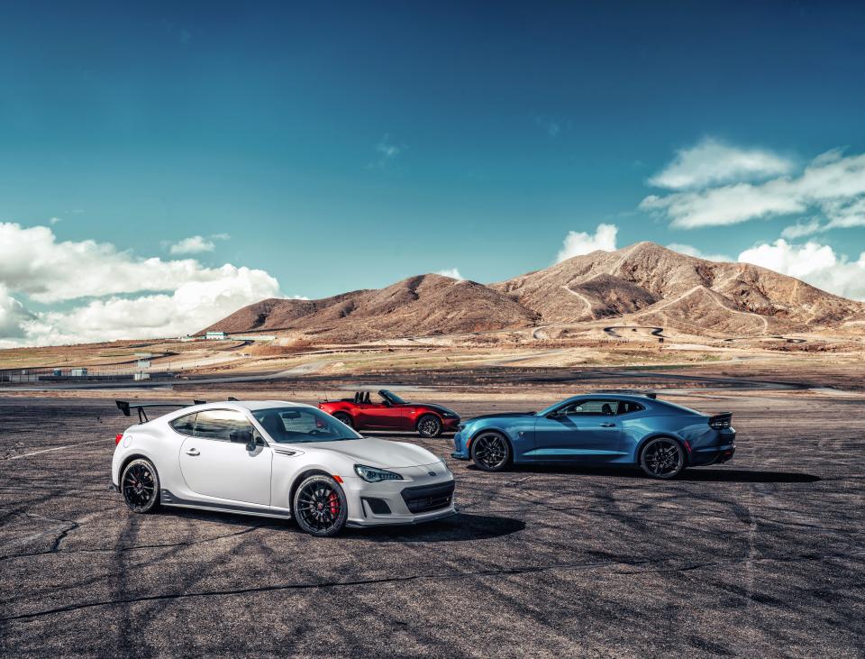 <p>You might not have a $100,000 budget for a performance car, but for half that, you can get a variety of great machines that run the gamut from hot hatch to muscle car to roadster. Here are our picks.</p>