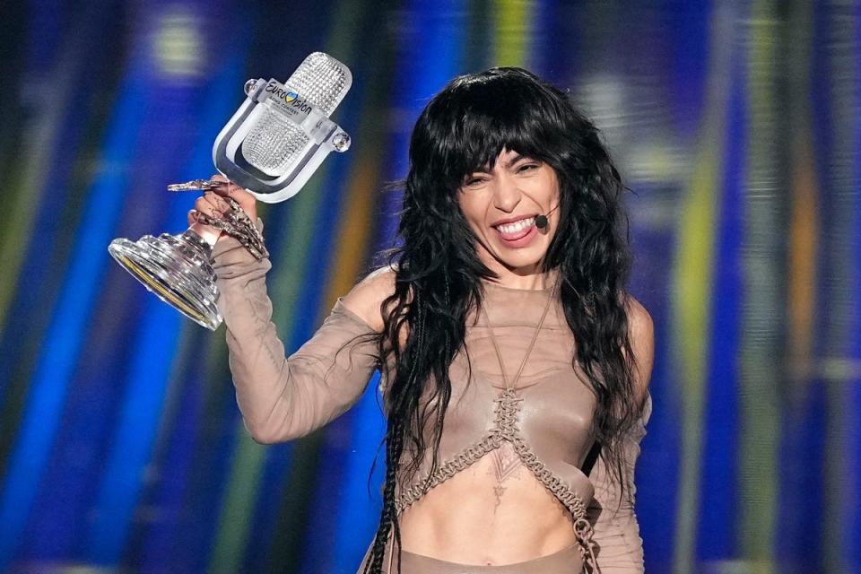 2023 winner Loreen (Copyright 2023 The Associated Press. All rights reserved)
