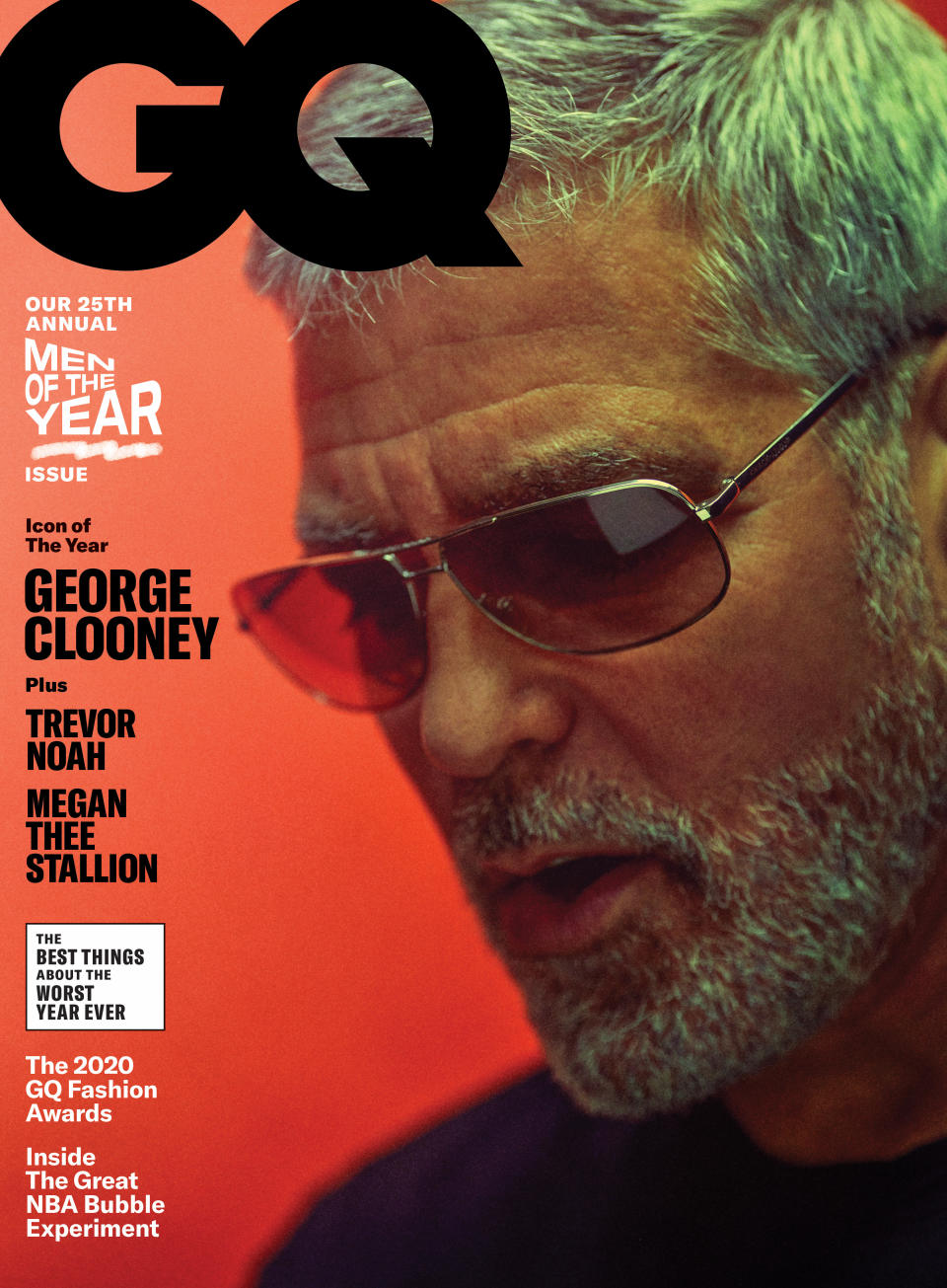 George Clooney covers the new GQ. (Photo: Jason Nocito)