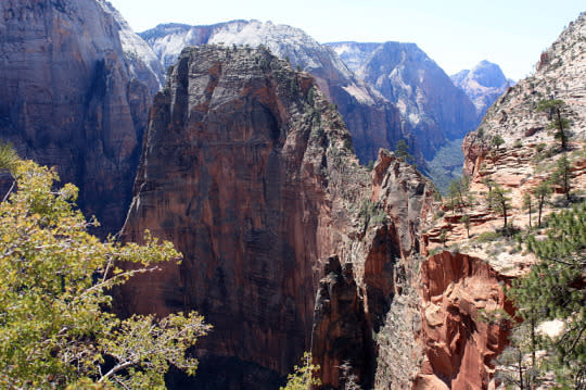 <p><i>… Mid-day there is no shade so it’s hot and the sweat runs in your eyes making it hard to see…. <br>— Samuel J from Las Vegas, Nevada </i><br><br>Free advice to any prospective concessionaire: Sell headbands at Zion National Park! <i>(Photo: iStock)</i></p><p><i><b>Related: <a href="https://www.yahoo.com/travel/extreme-heat-falling-trees-the-plague-are-126913826627.html" data-ylk="slk:Extreme Heat, Falling Trees, the Plague: Are National Parks Trying to Kill Us?;outcm:mb_qualified_link;_E:mb_qualified_link;ct:story;" class="link  yahoo-link">Extreme Heat, Falling Trees, the Plague: Are National Parks Trying to Kill Us?</a></b></i></p>