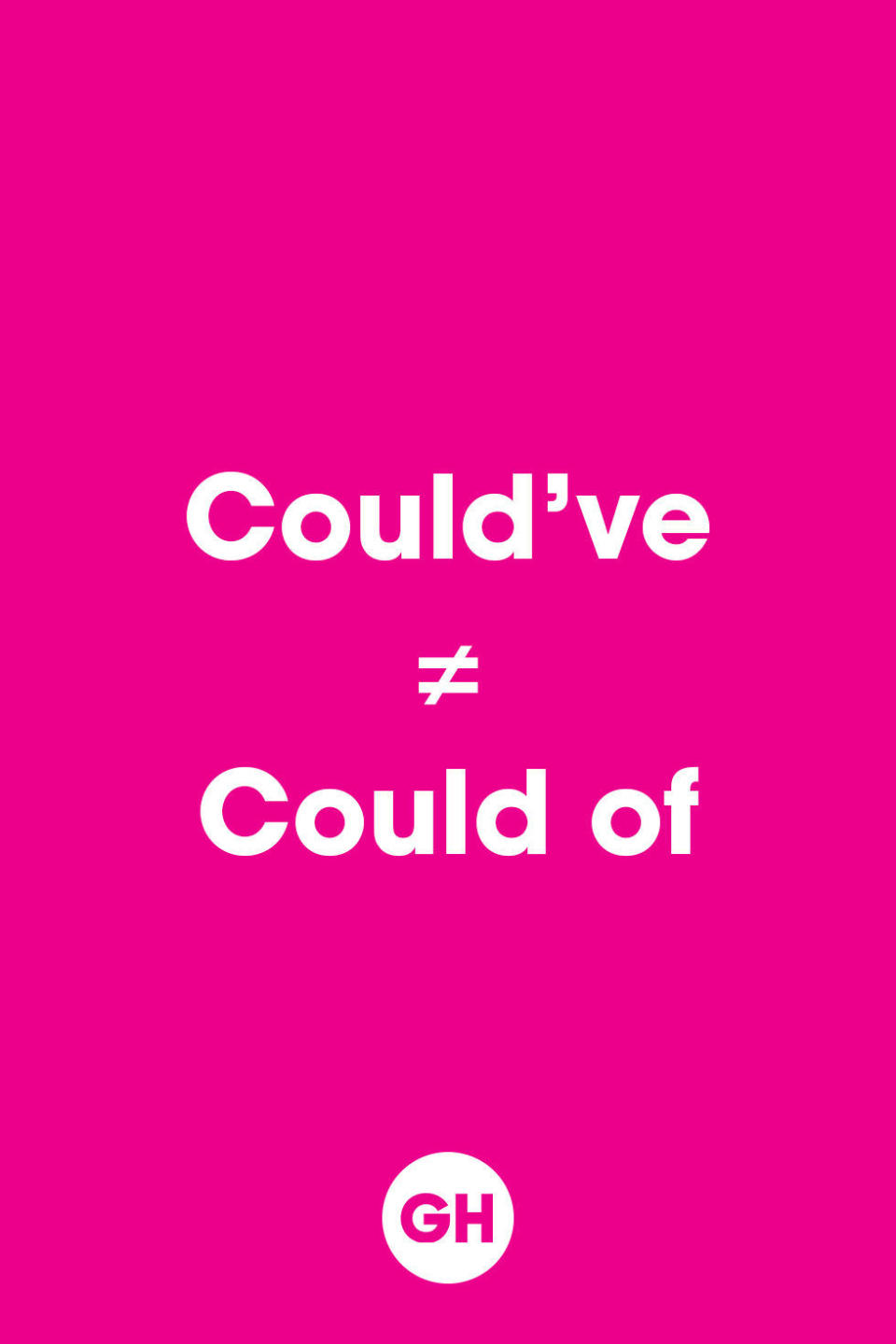 <p>"Could've" sounds a whole lot like "could of" when spoken out loud. However, "could've" is a contraction of of "could have" and refers to something that's possible but didn't <em>actually</em> happen in the past. ("I could've been a rockstar.") The only time you'd ever use "could of" is if "of" is followed by another expression that begins with "of" ("She could, of course, come with us!") </p>