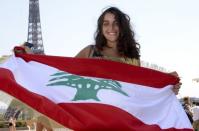 <p>Manifestation contre le pouvoir en place à Beyrouth, le 9 août 2020. </p>