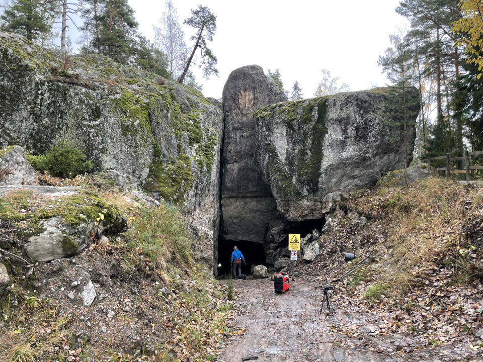 Treasure hunters at the Sibbosberg cave system in Sipoo, a town 20 miles east of Finland's capital Helsinki, hoping to uncover the ‘Lemminkäinen Hoard’ - a hidden stash of gold, jewels and ancient artefacts thought to be worth up to £15 BILLION. See SWNS story SWBRtreasure. Thousands of treasure hunters are expected to gather in Finland in coming weeks as the search for the world’s largest and most valuable stash of gold, jewels and ancient artefacts reaches its decades-long climax. A team of treasure hunters are “on the brink” of unearthing the ‘Lemminkäinen Hoard’ - a hidden stash of gold, jewels and ancient artefacts thought to be worth up to £15 BILLION. Amateur archaeologists from at least five countries, including the UK, have vowed to assist“in any way possible” in the hunt for The Lemminkäinen Hoard, a £15billion trove that has supposedly laid hidden in an underground temple near Helsinki for centuries. It is said to consist of 50,000 gemstones including rubies, sapphires, emeralds and diamonds, and at least 1,000 antiquities dating back thousands of years. 