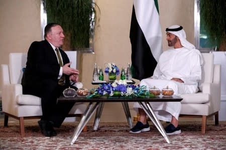 FILE PHOTO: U.S. Secretary of State Mike Pompeo visits Abu Dhabi