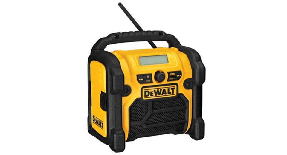 Get this DeWalt radio for half the retail price. (Photo: Amazon)