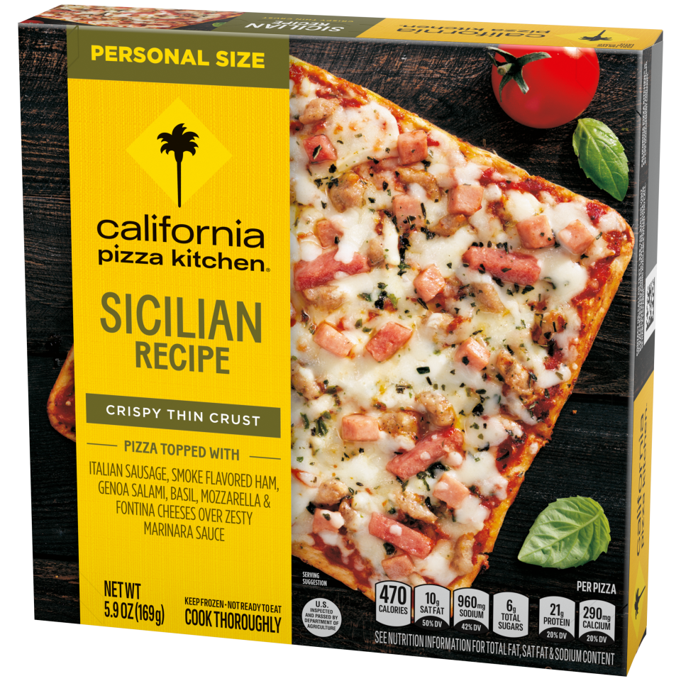 Get $3.14 back when you buy any two California Pizza Kitchen frozen pizzas, starting Wednesday, March 13, while supplies last. Redeem the refund through the Ibotta app.