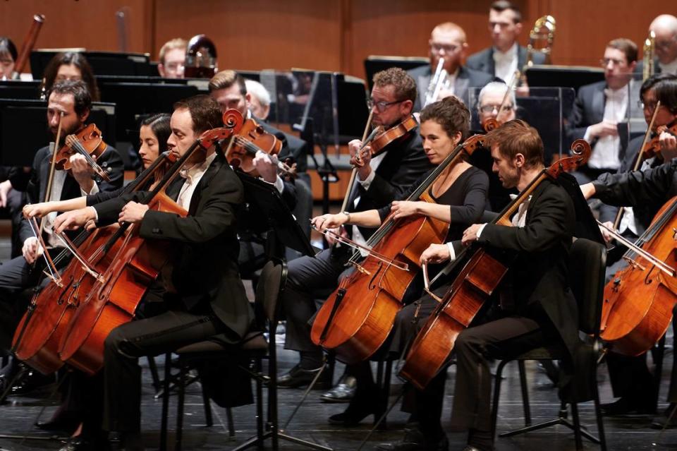 The Charlotte Symphony Orchestra announced Wednesday it has raised $41 million to date for a $50 million capital campaign to boost its endowment.