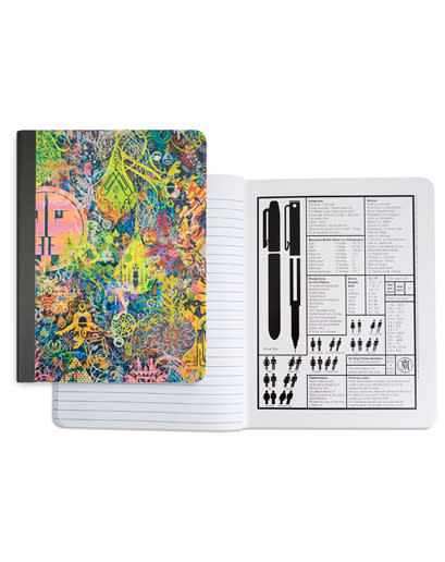 9. Ryan McGinness composition book