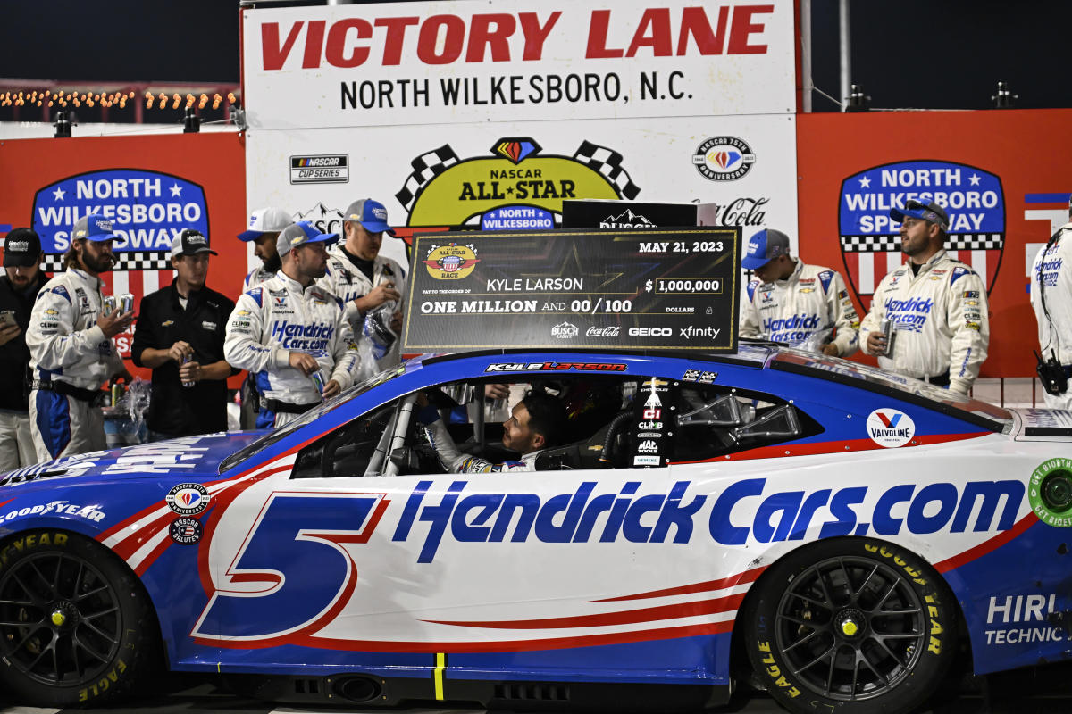 NASCAR Cup Series at Charlotte results Ryan Blaney wins Coca-Cola 600 after lengthy drought