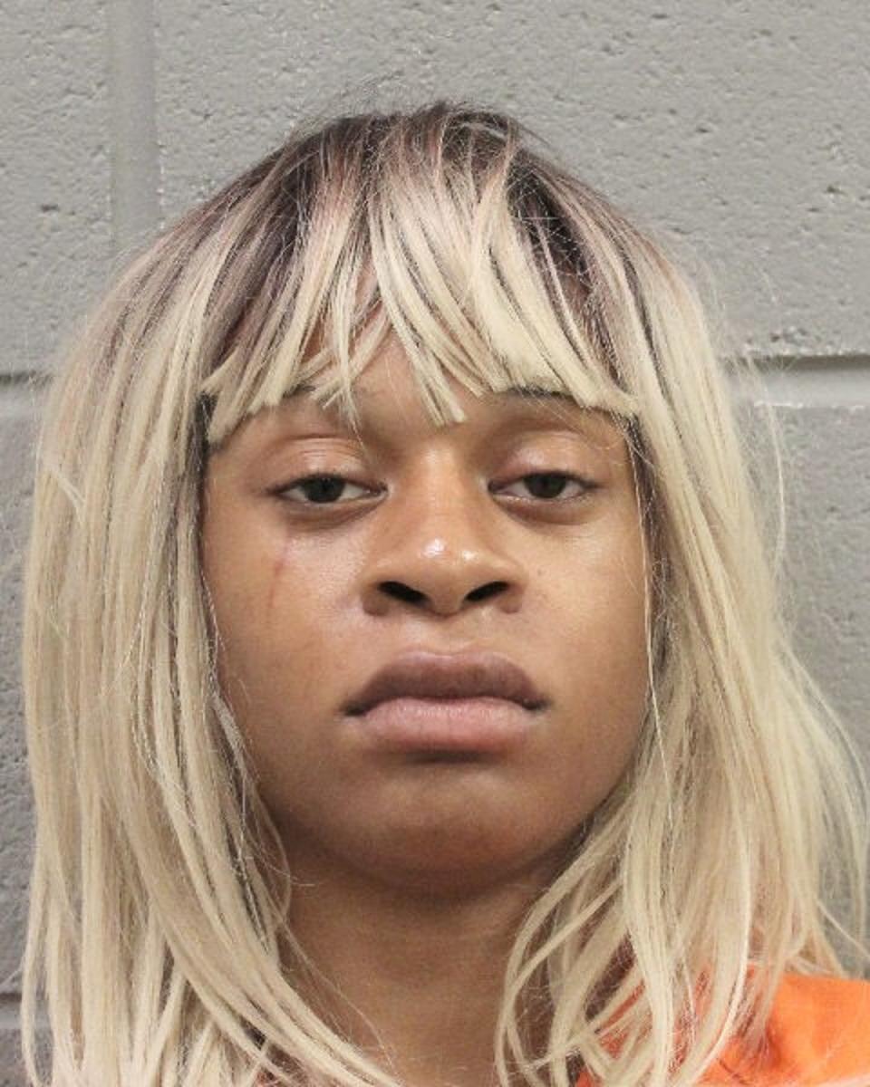 Karon Fisher, 20, is accused of murder following the attack in Houston, Texas, on 3 May 2024 (Houston Police Department)