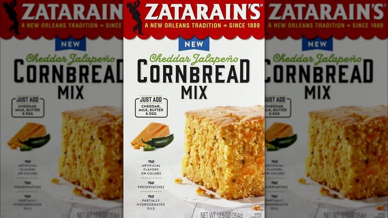 Zatarain's Cheddar Jalapeño Cornbread Mix