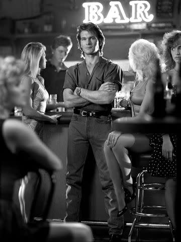 <p>Aaron Rapoport/Corbis/Getty</p> Actor Patrick Swayze poses for a "Road House" portrait circa 1989 inLos Angeles, California