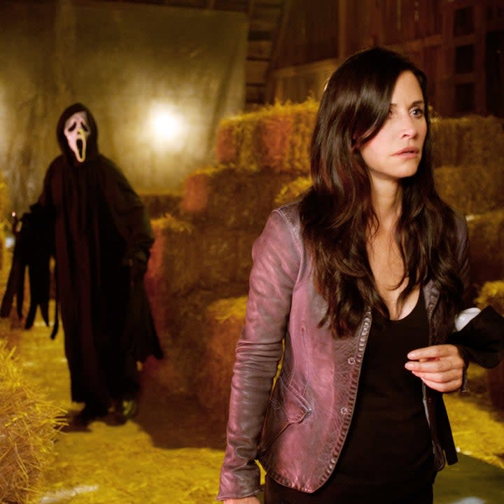 Courteney Cox in Scream 4