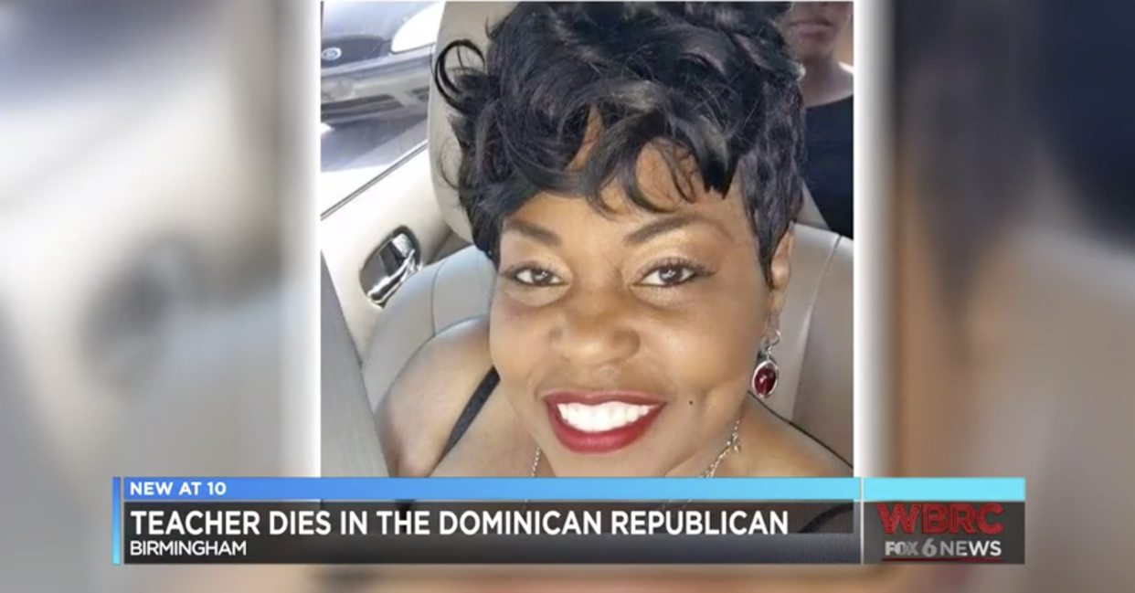 Alabama mother and teacher Alicia Renette Williams, 45, died, allegedly from cosmetic surgery complications in the Dominican Republic. (Screenshot: WBRC)