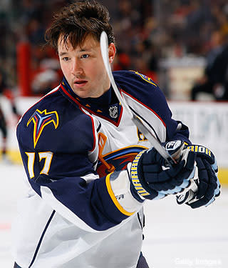 Ilya Kovalchuk - Atlanta Thrashers  Ilya kovalchuk, Ice hockey, Women's  hockey