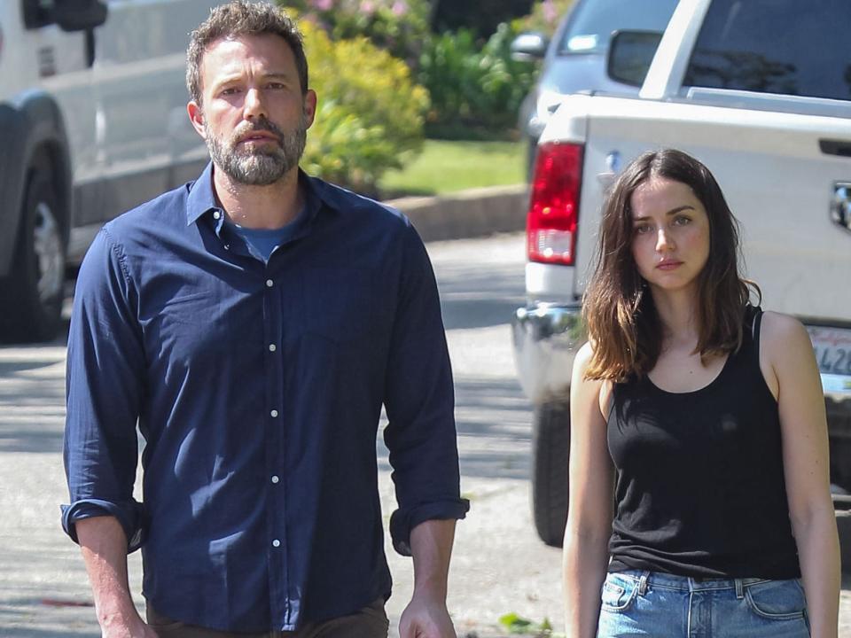 ben affleck and ana de armas april 2020