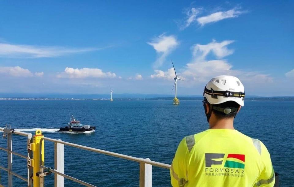 海能風電邁入穩定商轉．為台灣本地綠能發展開啟了新篇章。（海能風電提供）
