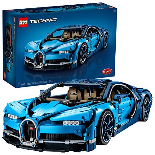 <p><strong>LEGO</strong></p><p>amazon.com</p><p><strong>$389.99</strong></p><p><a rel="nofollow noopener" href="http://www.amazon.com/dp/B07C8L9CRJ/" target="_blank" data-ylk="slk:Shop now;elm:context_link;itc:0;sec:content-canvas" class="link ">Shop now</a></p><p><a rel="nofollow noopener" href="https://www.caranddriver.com/reviews/a15095577/2017-bugatti-chiron-first-drive-review/" target="_blank" data-ylk="slk:The real-life Bugatti Chiron;elm:context_link;itc:0;sec:content-canvas" class="link ">The real-life Bugatti Chiron</a> is a poster car, a sophisticated land missile capable of 261 mph that also is luxurious and ultra-exclusive. It's also seriously expensive, and all of those traits-well, except for that ludicrous top speed-carry over to <a rel="nofollow noopener" href="https://www.caranddriver.com/news/a21052373/lego-releases-masterful-bugatti-chiron-kit/" target="_blank" data-ylk="slk:Lego's Technic kit;elm:context_link;itc:0;sec:content-canvas" class="link ">Lego's Technic kit</a>. The Lego Bug has a working suspension, gearbox, and detailed engine. Its list price is already high but its rarity can be expected to drive the price up even higher. <br></p><p> 3599 pieces</p>