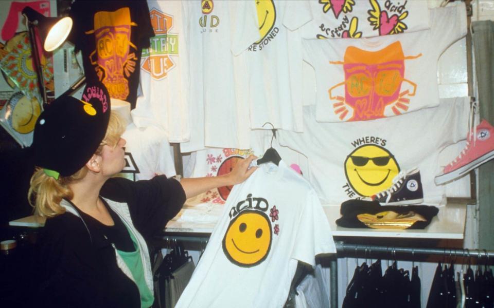 An Acid House party at Heaven in 1988 - Rick Colls/Shutterstock