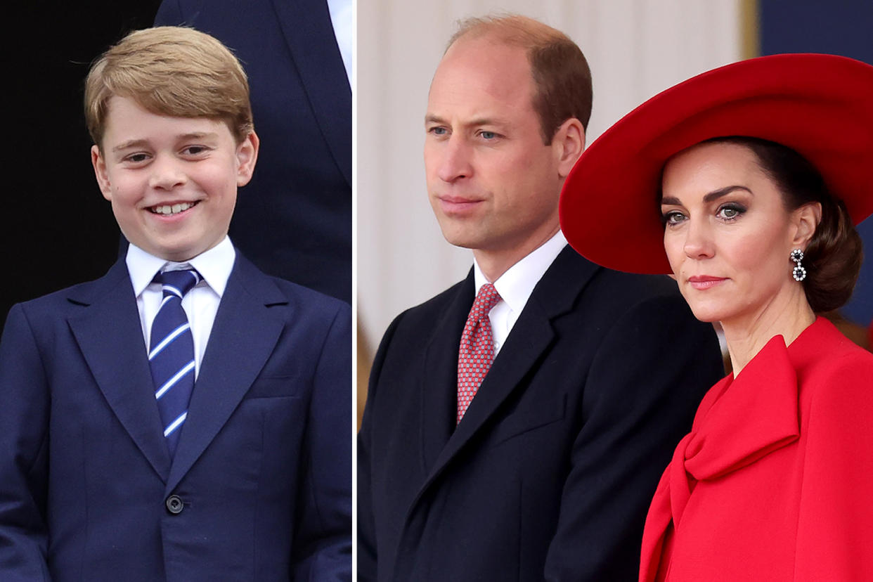 Kate Middleton is reportedly terrified that Prince George will copy his dad Prince William's 'dangerous' hobby when he's older. Photo: Getty