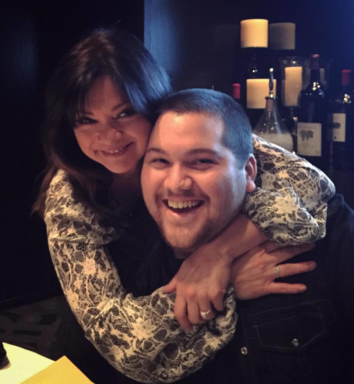 Valerie Bertinelli and Wolfie  (@wolfvanhalen via Instagram)