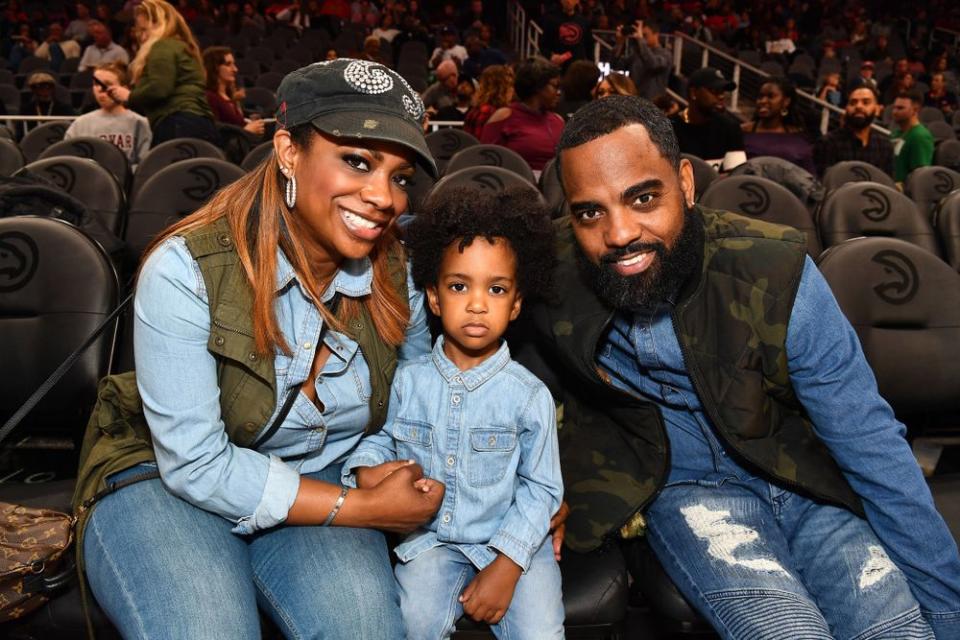 Kandi Burruss and Todd Tucker with their son Ace | Paras Griffin/Getty Images