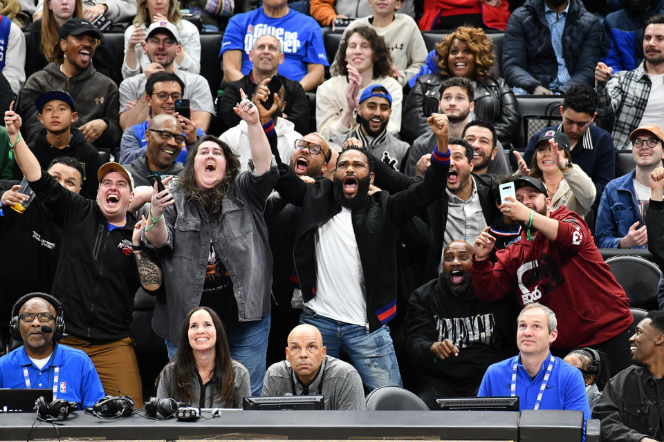 Courtside Excitement