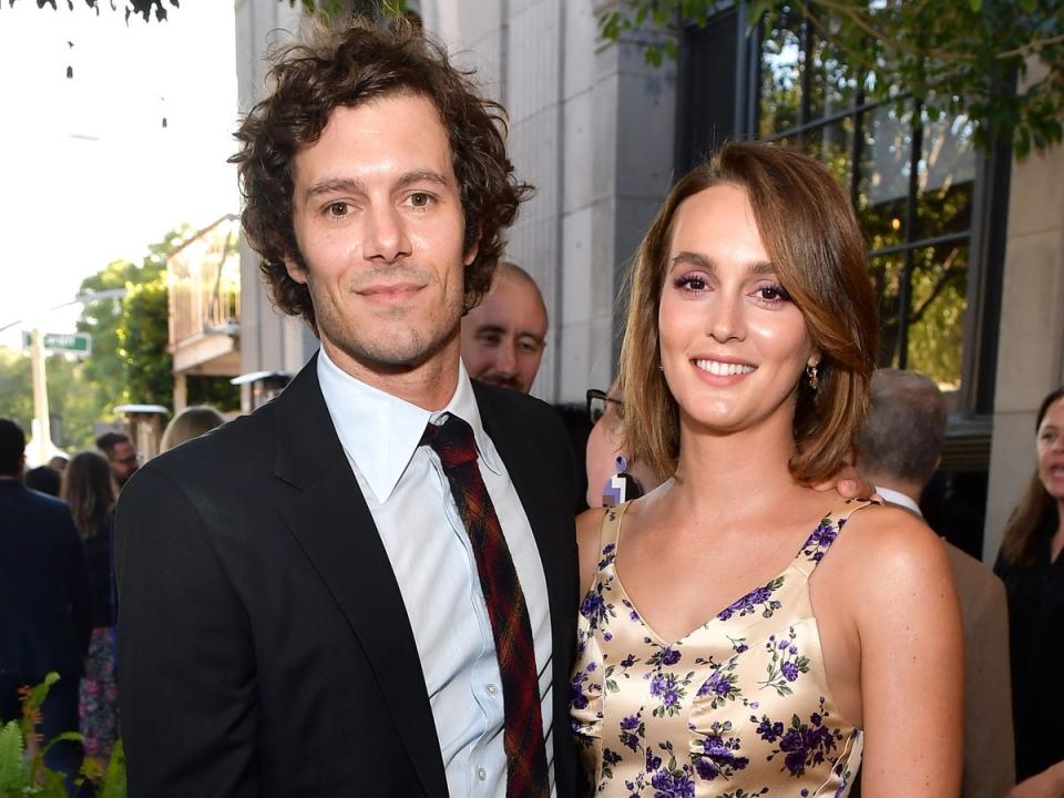 Adam Brody, Leighton Meester and family can’t resist ‘Home Alone’ (Getty)