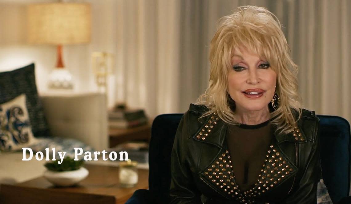 Country music star Dolly Parton, one of the stars of the original “9 to 5” movie, is featured in the “Still Working 9 to 5” documentary.