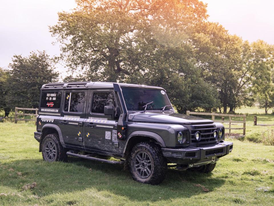 The Ineos Grenadier SUV.