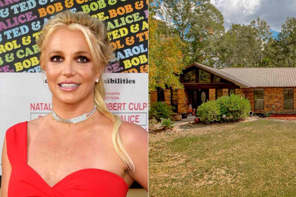 <p>Nicole Pittman</p> Britney Spears and her childhood Louisiana home