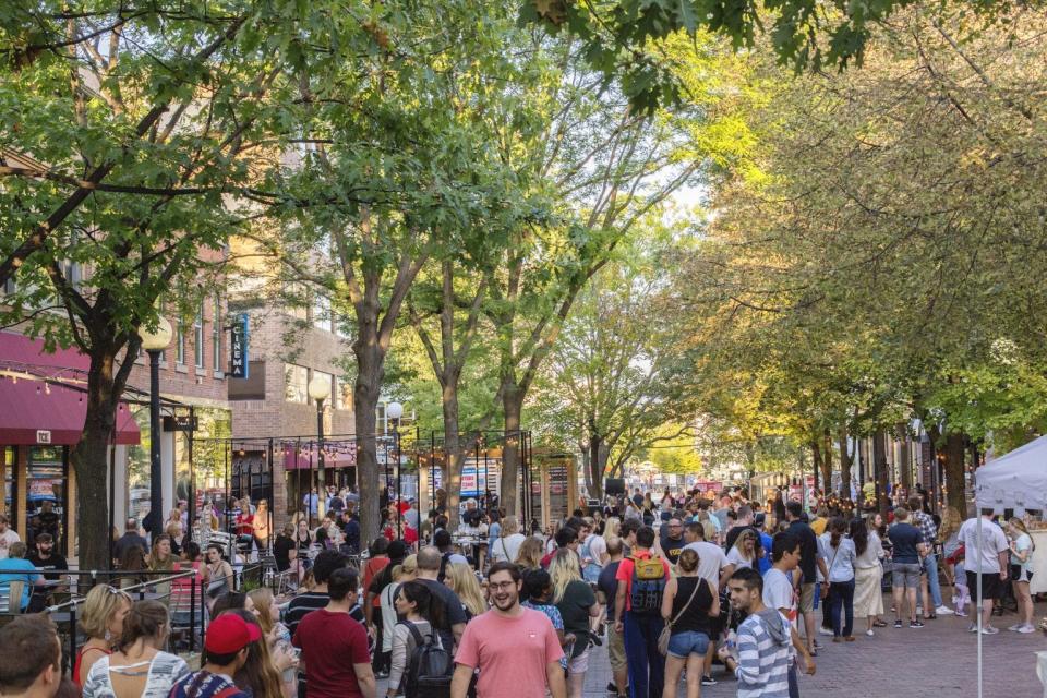 The Taste of Iowa City is more than just about exploring dining opportunities,  but also connecting with new people in the Iowa City community. From a previous Taste of Iowa City event.