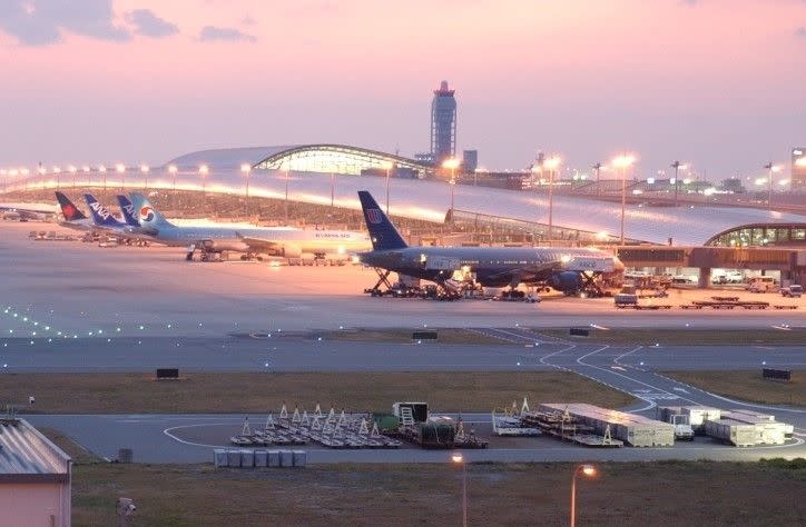日本關西機場營運至今年恰好30年。（翻攝自大阪海關官網）