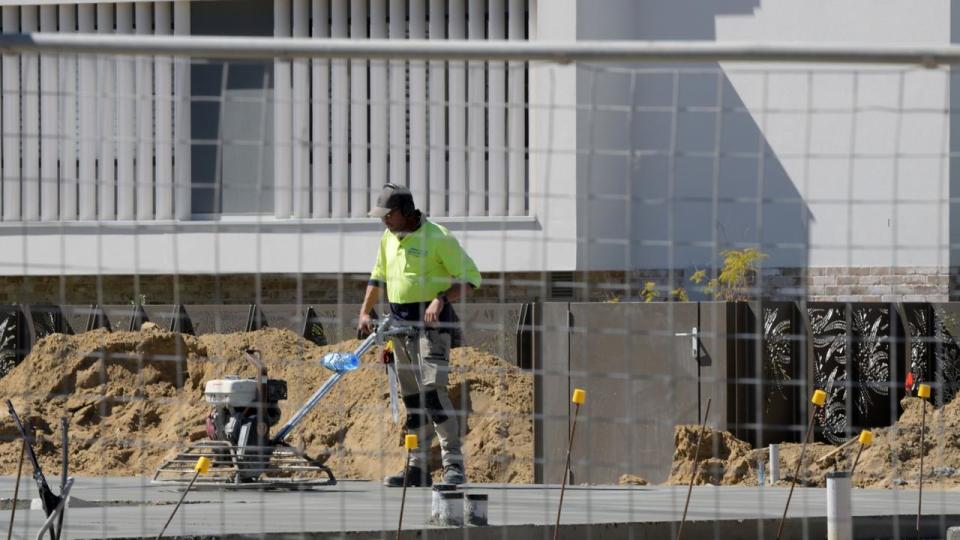 The average value of new houses in Australia is still cooling after a steep peak in April 2022. Picture: NCA NewsWire / Sharon Smith