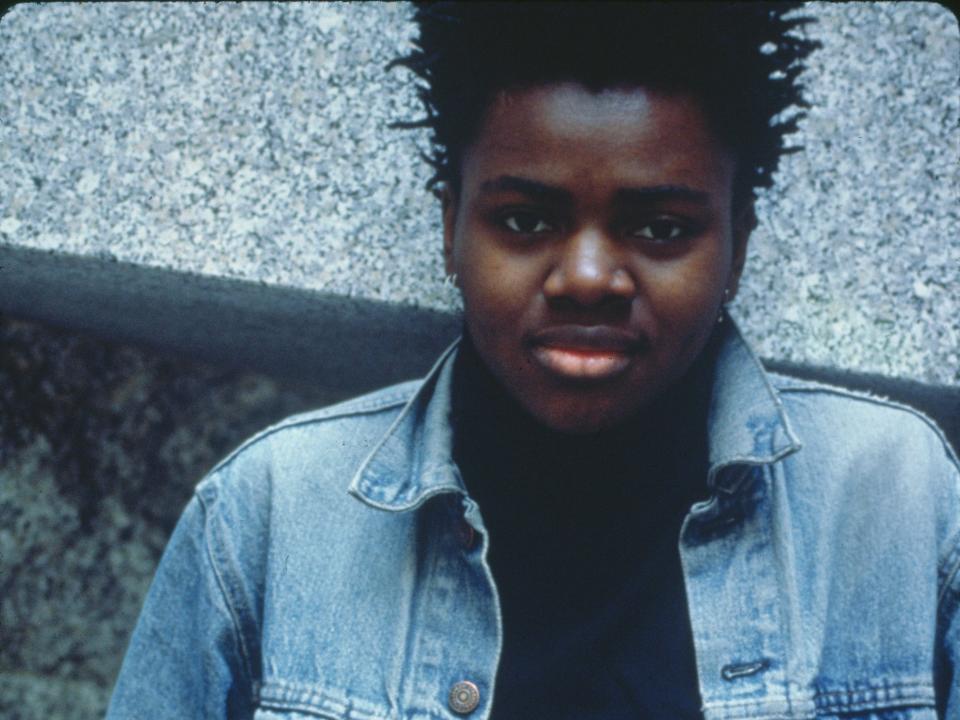 A young Tracy Chapman