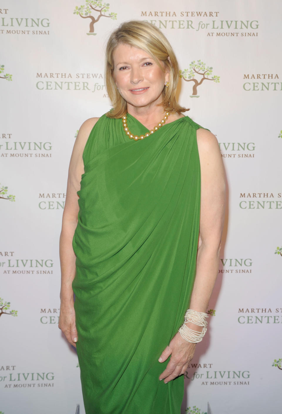 Stewart at the fourth annual Martha Stewart Center for Living at Mount Sinai Gala in New York City on Nov. 16, 2011.