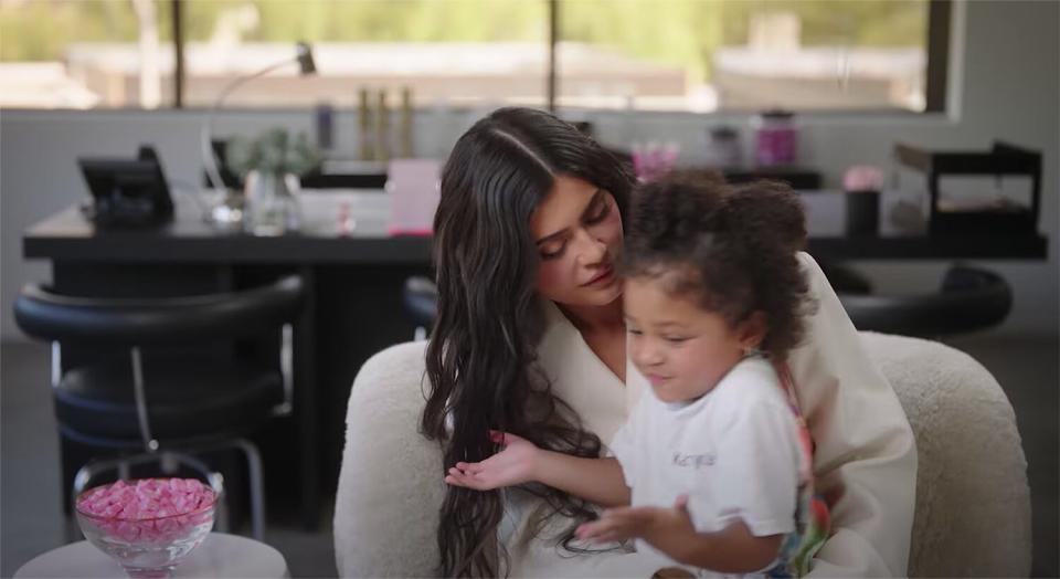 Stormi interrupts Kylie Jenner's interview