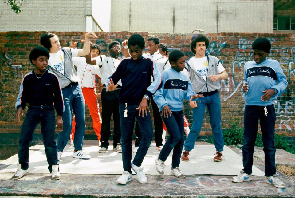A Group of Breakdancers, London 1983.