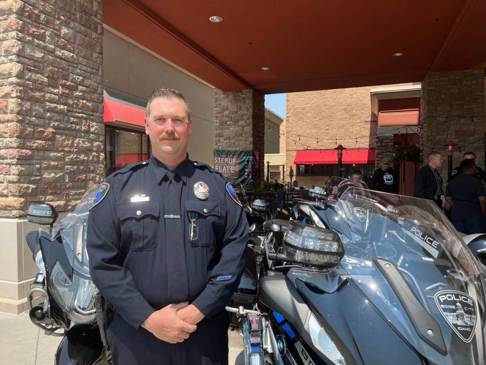 Tom Defur joined the Caldwell Police Department in 2016, approximately three years after his daughter, Alyson, was killed by a distracted driver who ran a stop sign.