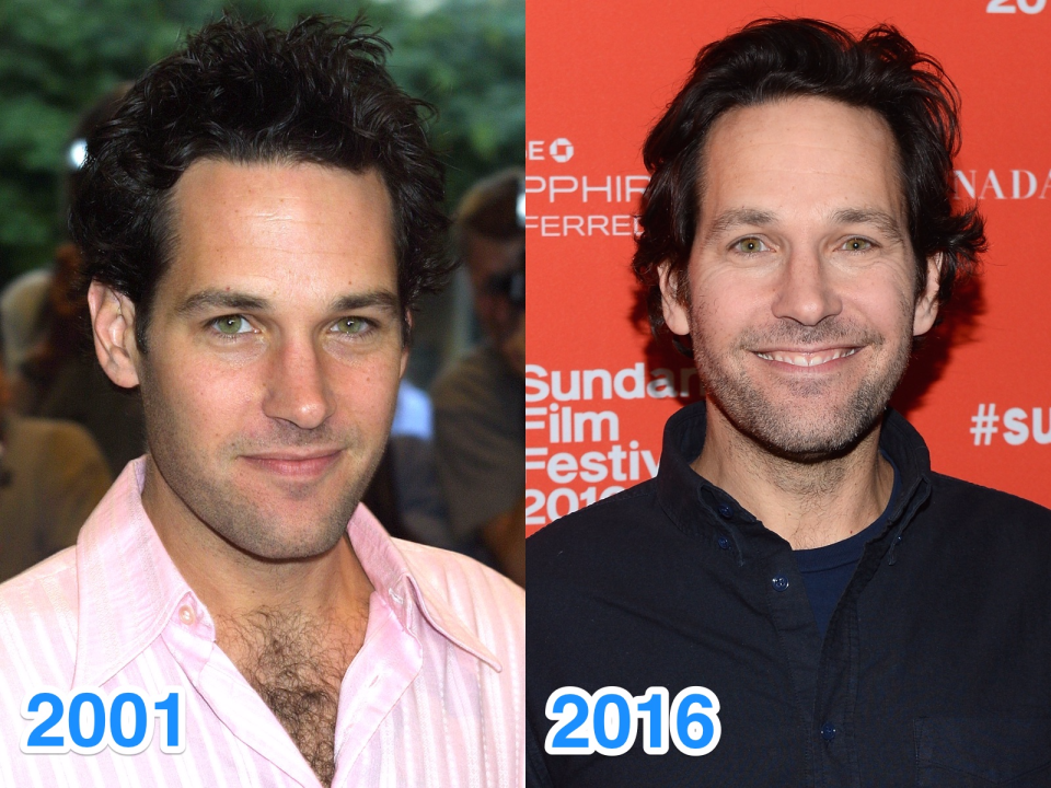 paul rudd young old