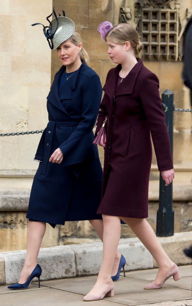 Sophie, Countess of Wessex and Lady Louise Windsor