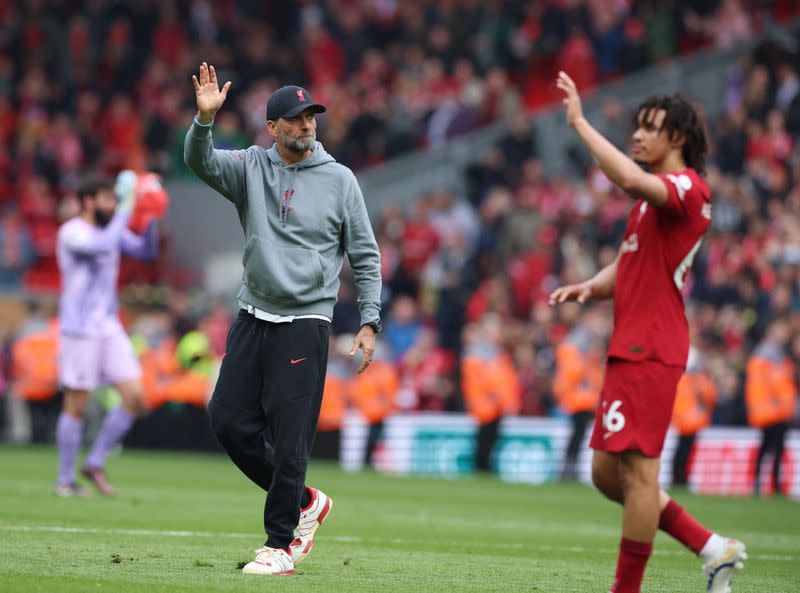 Premier League - Liverpool v Nottingham Forest