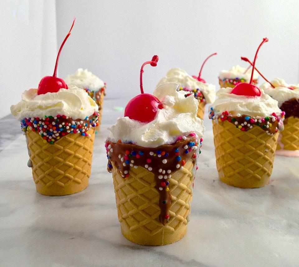 Ice Cream Cone Shot Glasses