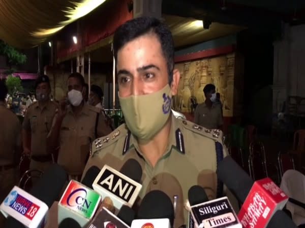 Gourav Sharma, Commissioner of Police, SMP (Photo/ANI)