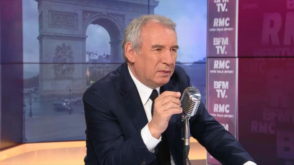 François Bayrou le 1er décembre 2021 sur BFMTV - BFM