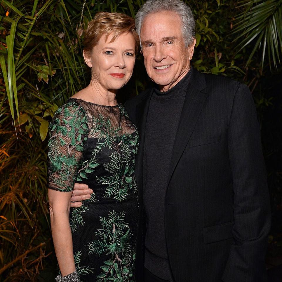 Warren Beatty and Annette Bening