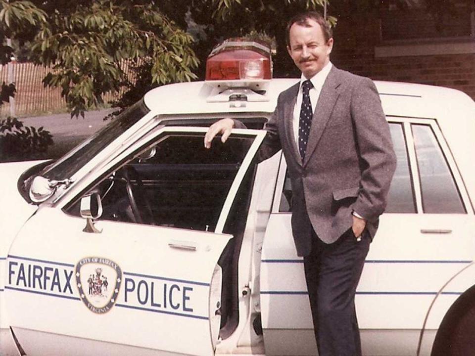 Det. Tommy Lee, the first detective on the scene, held onto Karen Ermert's file for 30 years for reasons he couldn't quite explain. He said the case still haunts him. / Credit: Fairfax City Police Department