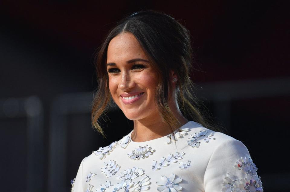 Meghan Markle was a subject of the discriminatory group chat (AFP via Getty Images)