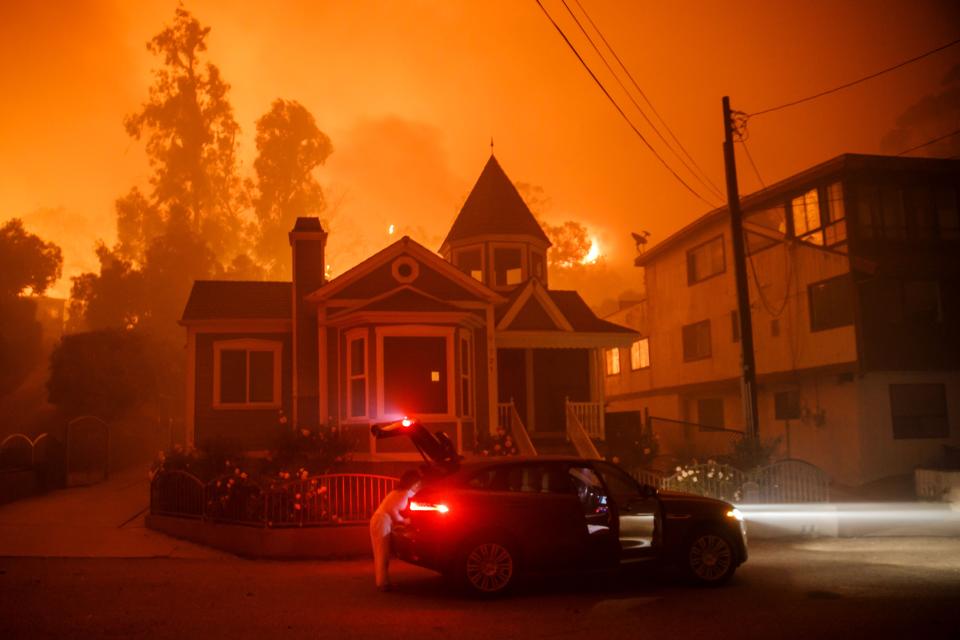 (FOTOS) Infierno en California: los incendios forestales no ceden