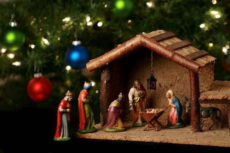 christmas nativity scene